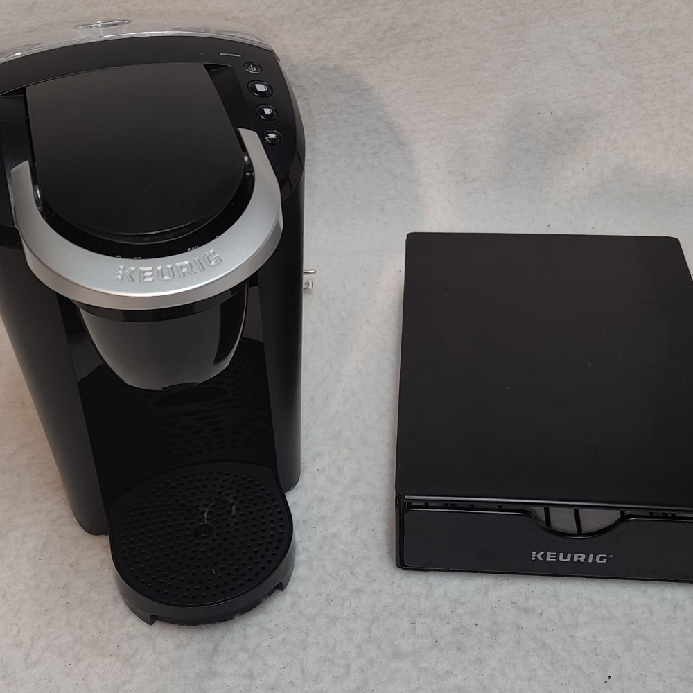 ***SOLD***Black Keurig K35 Coffee Maker w/ Keurig 35 K-cup Storage Drawer
